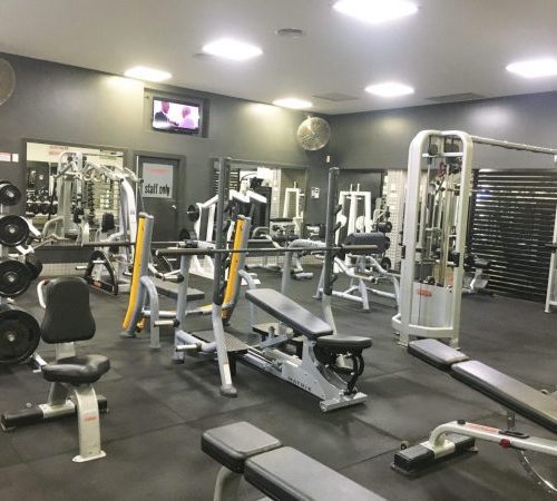 gym weight room